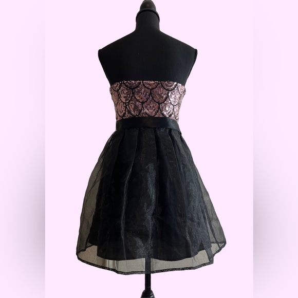 dELiA*s Mermaid Sequin Strapless Mini Dress - Picture 2 of 7